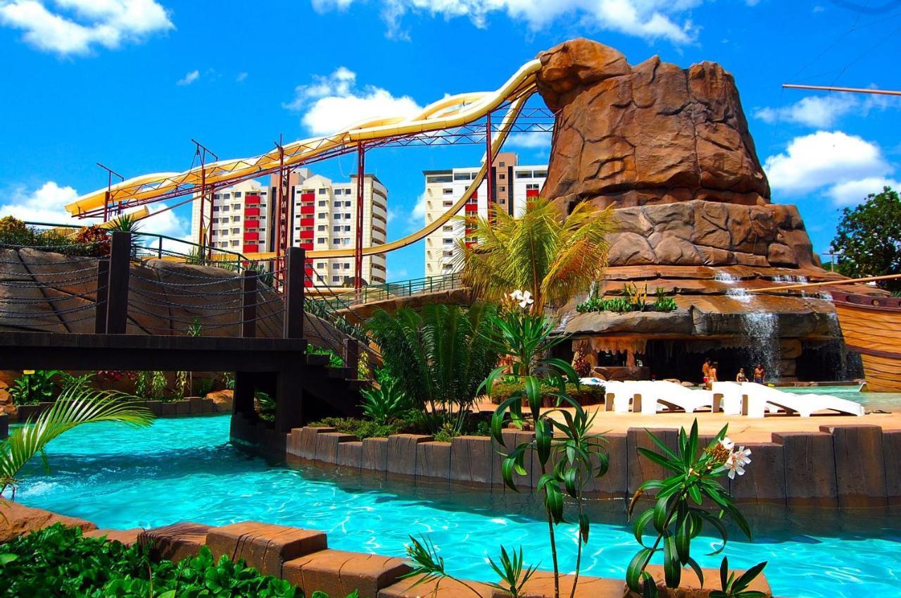 Apto 618, enxoval completo acesso aos Parques do grupo Roma Acqua Park , Splash e Slide Caldas Novas Exterior foto