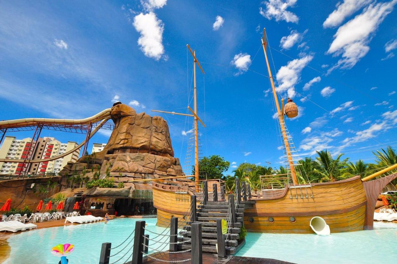 Apto 618, enxoval completo acesso aos Parques do grupo Roma Acqua Park , Splash e Slide Caldas Novas Exterior foto