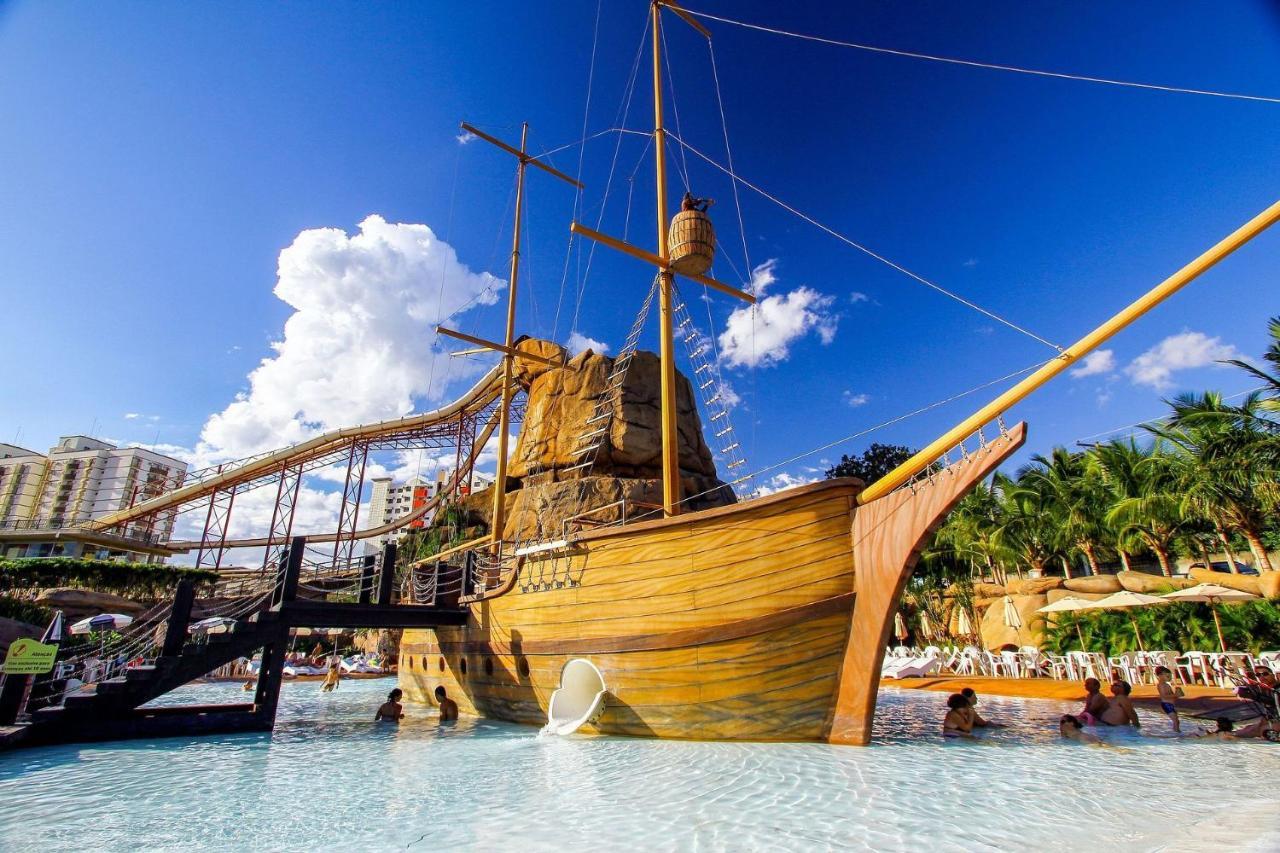 Apto 618, enxoval completo acesso aos Parques do grupo Roma Acqua Park , Splash e Slide Caldas Novas Exterior foto
