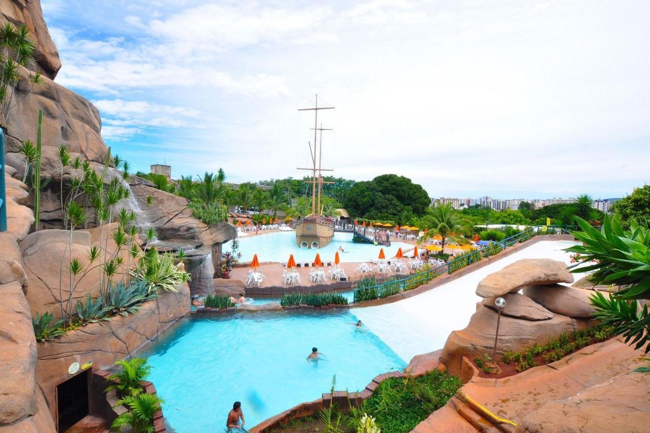 Apto 618, enxoval completo acesso aos Parques do grupo Roma Acqua Park , Splash e Slide Caldas Novas Exterior foto