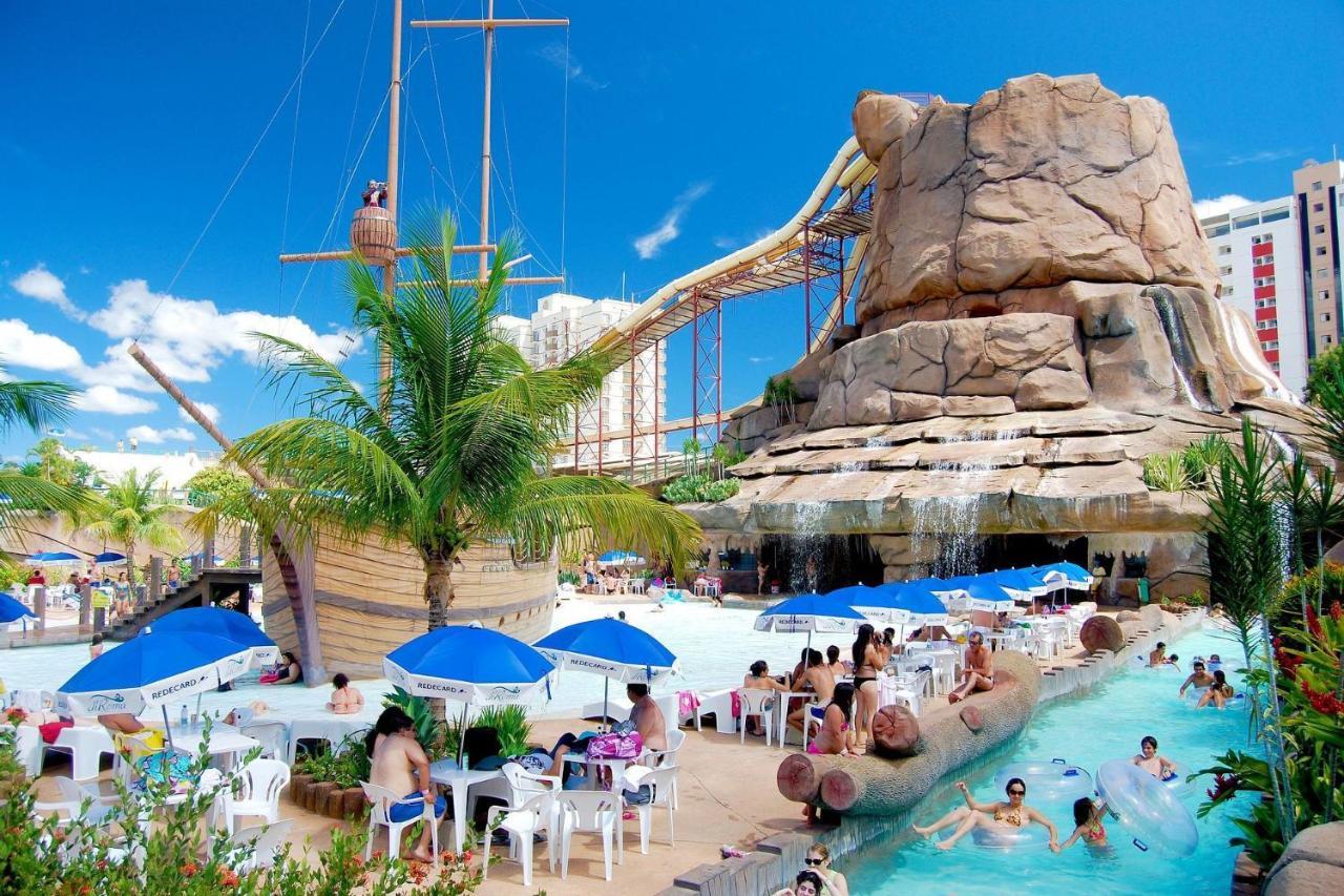 Apto 618, enxoval completo acesso aos Parques do grupo Roma Acqua Park , Splash e Slide Caldas Novas Exterior foto
